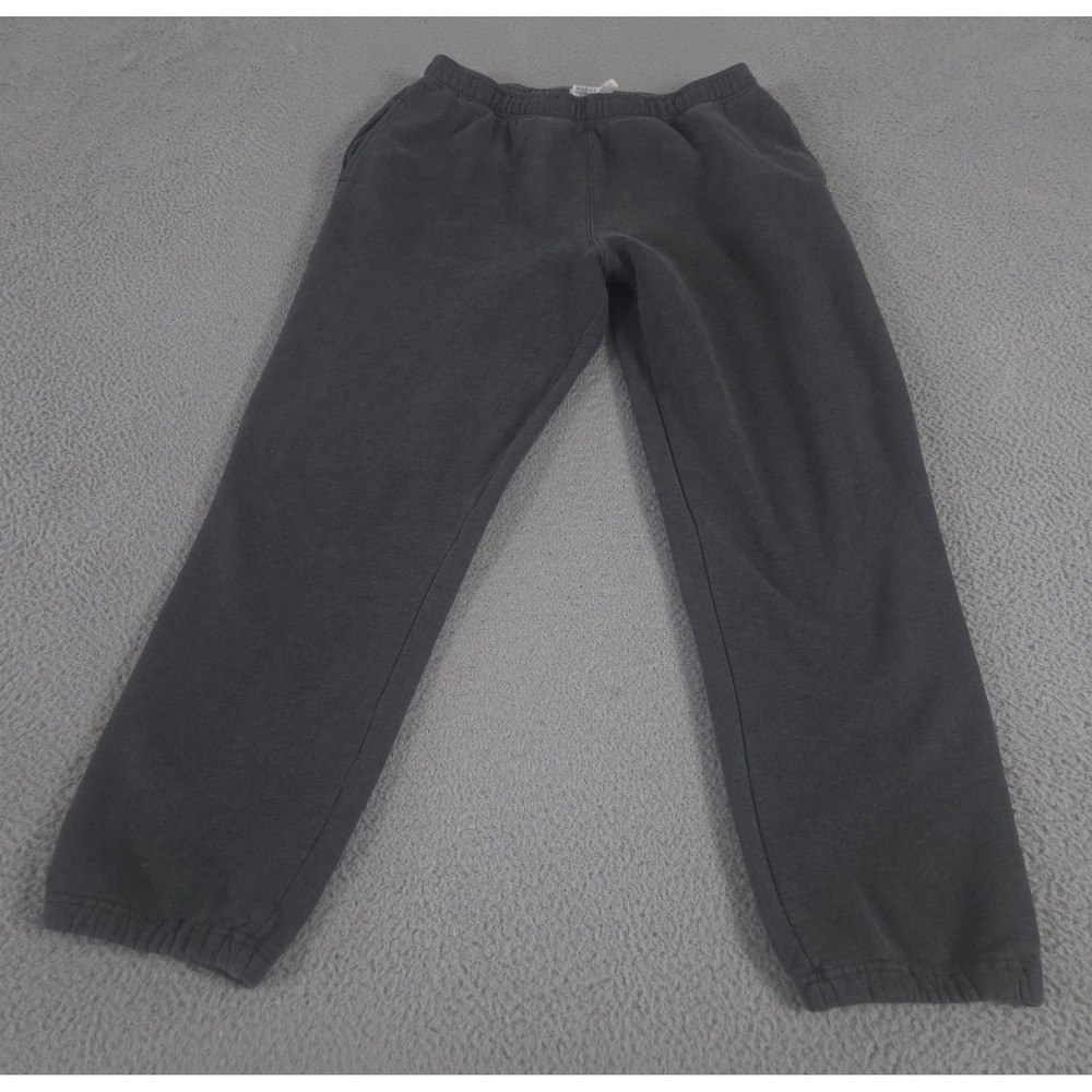 Lands' End Sweatpants Mens Large Tall Serious Sweats Jogger Cotton Fleece Pants
